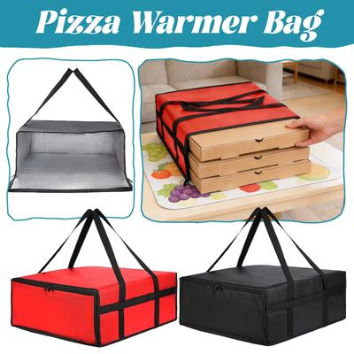 Bolsa Térmica Gran Capacidad Bolsa para Entrega de Pizza (505cm) Bolsas para Pizza para Transporte 20206 Pulgadas Aislada Tela No Tejida Bolsa para Pizza para Picnic al Aire Libre