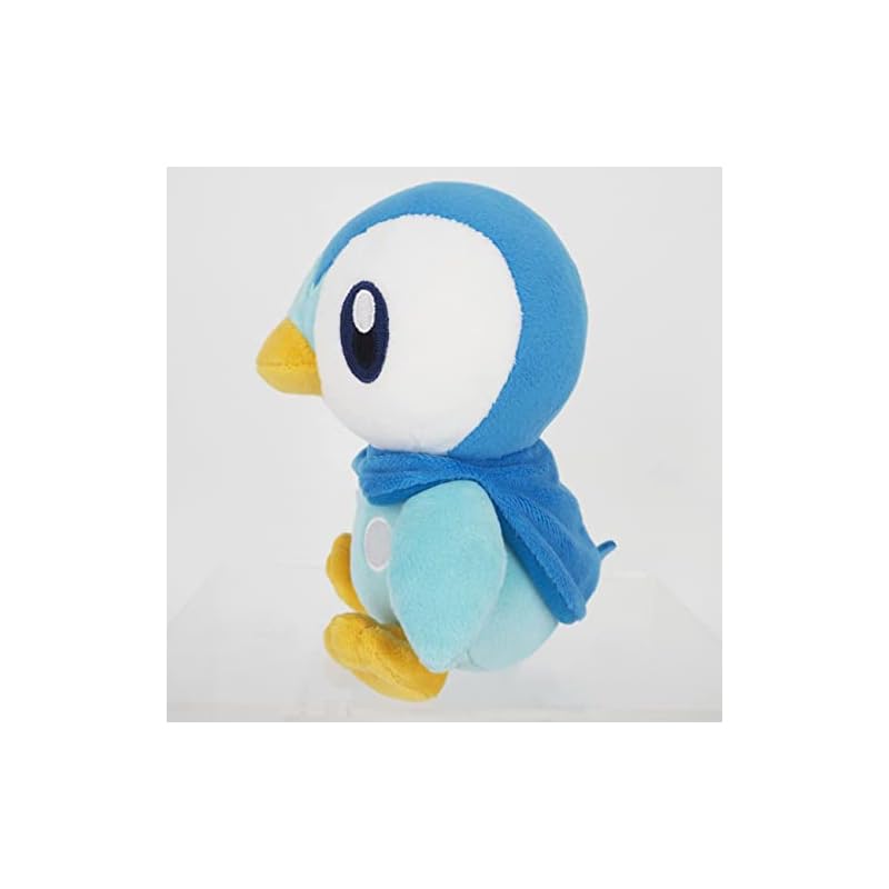 Sanei Boeki Pokémon ALL STAR COLLECTION Piplup (S) W10 x D12 x H15.5cm Plush Toy Pokémon PP89