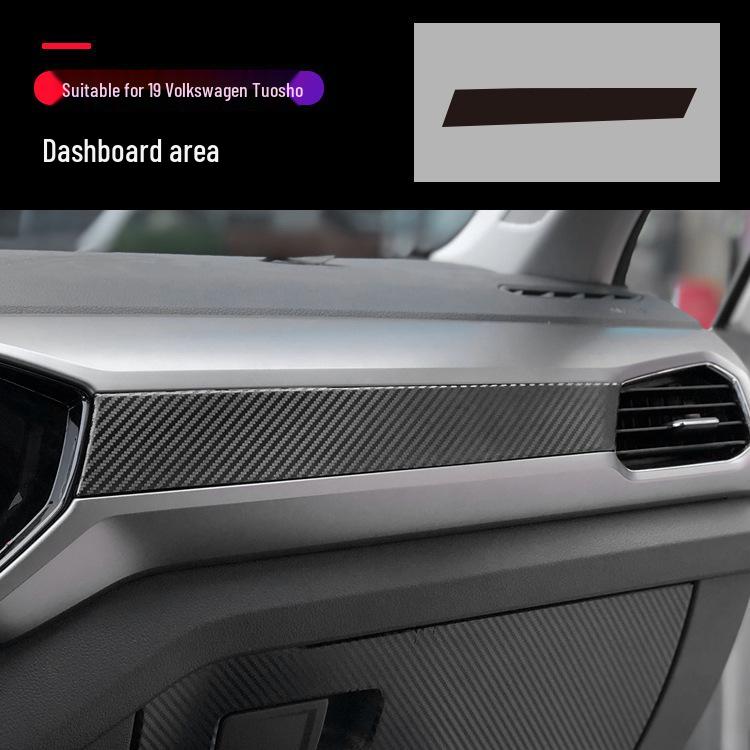Volkswagen T-Cross Center Console Anti-Kick, Anti-Scratch Protective Film