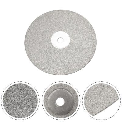 6 Inch 150mm Grit 80-3000# Diamond Coated Flat Lap Wheel Lapidary Polishing Grinding Disc Rotary Abrasive Tools