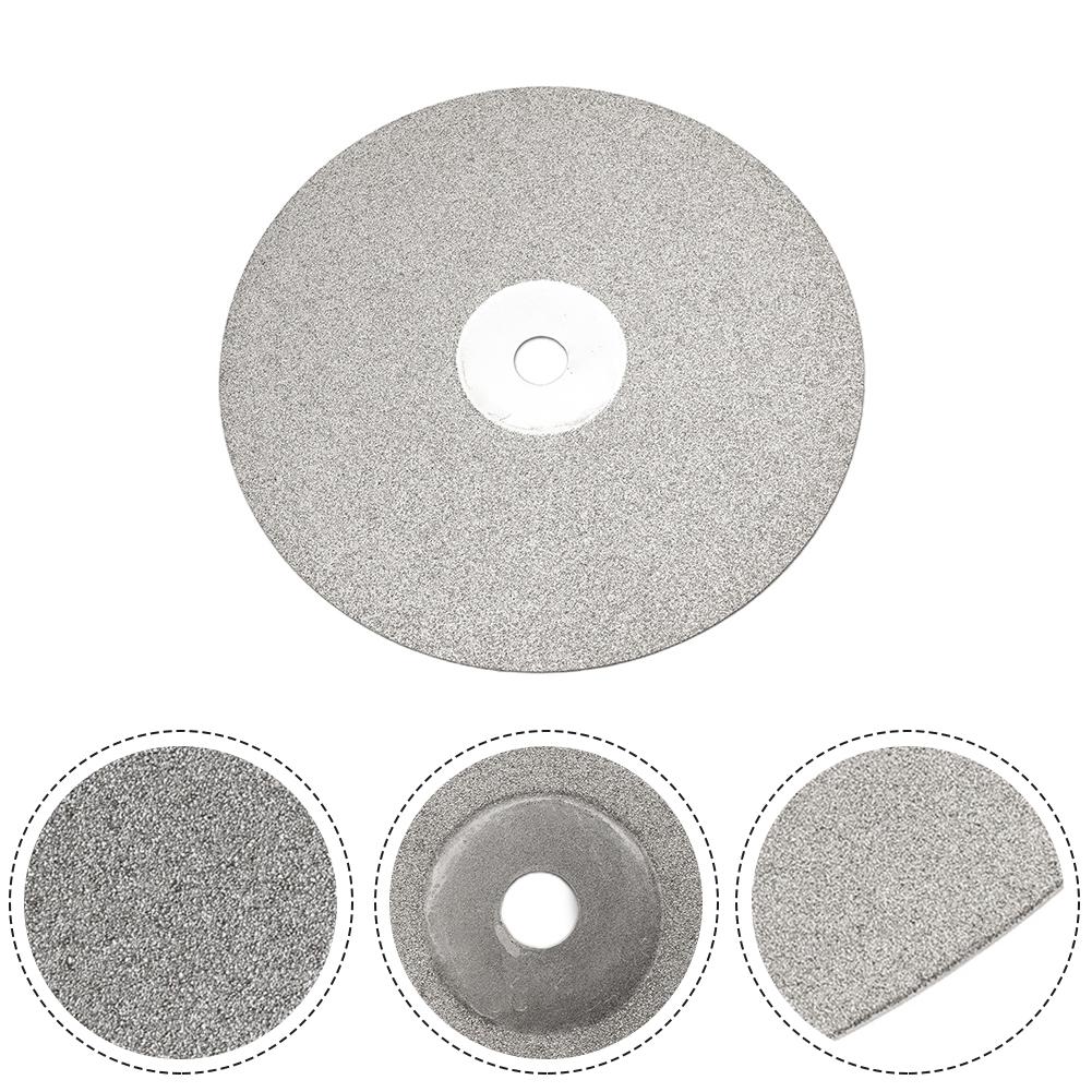 Diamond Coated Flat Lap Wheel Lapidary Polishing Grinding Disc For Grinding Gemstone Jewelry Glass Rock Carving