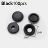 80pcs Nails Screw Caps Plastic Protective Covers Car Nuts Decorative Cover Self-tapping Screw Folding Cap Furniture Hardware