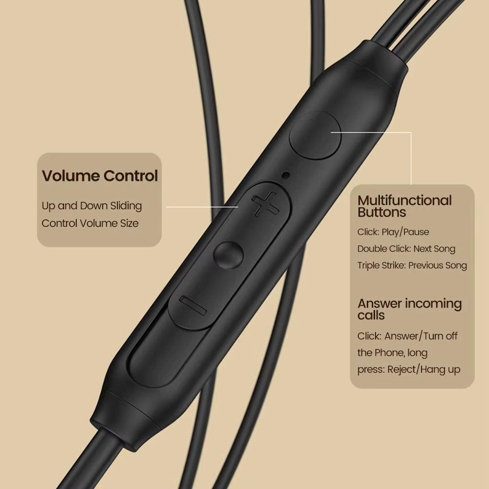 Type C Sleep Earphones Silicone In-Ear Headphones Music Earbuds Noise Cancelling Earphones Sleep