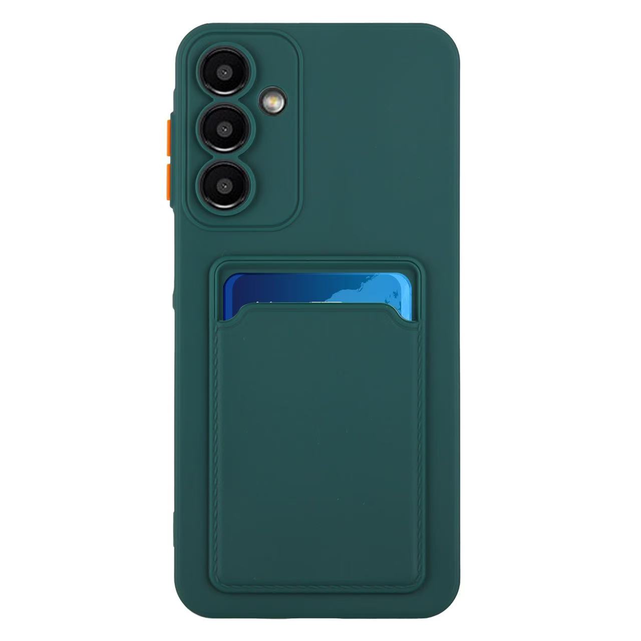 

For Samsung Galaxy A54 5G Case Card Slot Matte Fingerprint-Free Back Cover D
