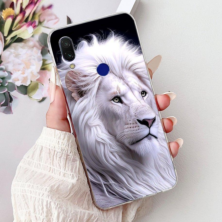 For Cover Xiaomi Redmi 7 7A Case Luxury Painted Soft Clear Silicone TPU Shockproof Cover For Xiaomi Redmi Note 7 Pro Note7 Coque