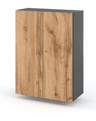 Wotan Wall-Hung Bathroom Cabinet 60CM Gray Bathroom Column