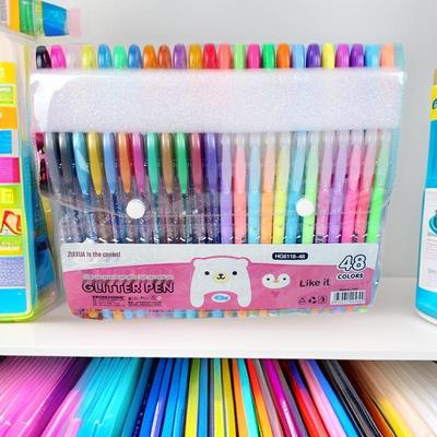 Glitter Markers for Kids: Creative DIY Coloring & Doodling Pens