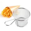 Mini Stainless Steel Chips Deep Fry Baskets Food Presentation Strainer Potato Cooking Tool