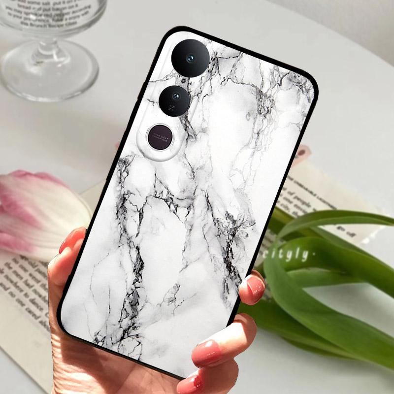 Für Vivo V50 Lite Hülle V2441 Weiches TPU Stoßfestes Silikon Bumper Für Vivo V50 Lite 5G Schutzhülle Schale Coque Fundas