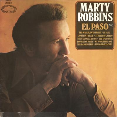 LP Record MARTY ROBBINS  El Paso SHM726 HALLMARK UK CountryFolk Used