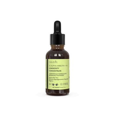 Neemli Naturals 2% Alpha Arbutin + Hyaluronic Acid Luminosity Concentrate Serum