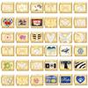 Y2K Golden Charm Camera Heart Cherry Shark Cat Sun Italian Charm Links Fit 9MM Bracelet Stainless Steel DIY Jewelry Making Gifts