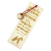Fox Terrier Wire - Dog Bookmark, Personalized Bookmark, Gift for Bookworm from Art-Dog Brand