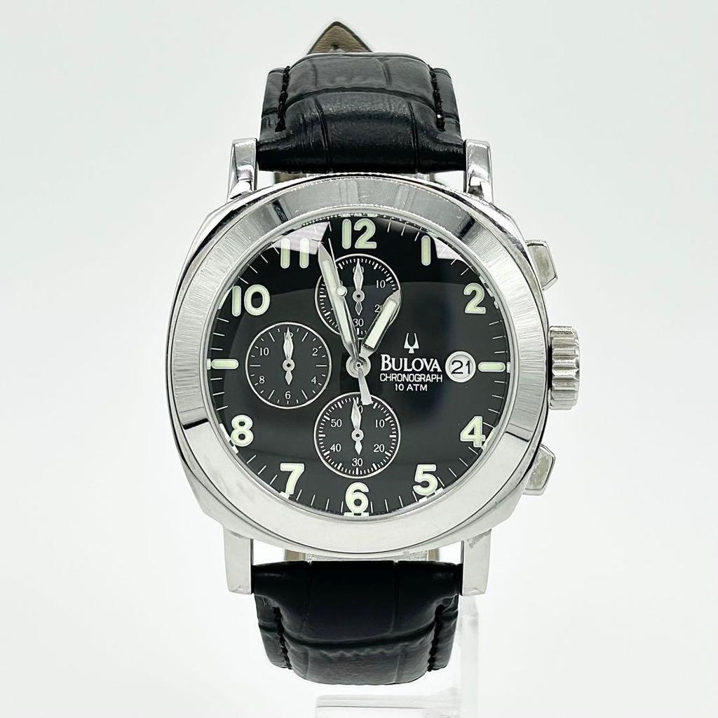 Used BULOVA Chronograph BVV402 Quartz Watch
