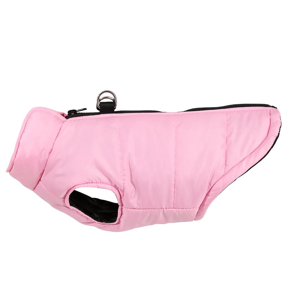 Winter Dog Clothes Cold Proof  D-ring Warm Dog Jacket  PP Cotton  Outdoor Puppy Clothing Coat Chihuahua French Bulldog Outfits