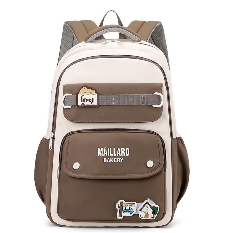 Nylon Multicolor Modern Backpack With Large Capacity Ideal For Everyday Use School And