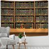 Tapestry Retro Magic Bookcase Tapestry Mysterious Library Tapestries Wall Hanging Art Throw  Bedroom Living Room Home
