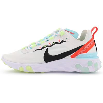 React Element 55 White Black Blue Women's Sneakers DB5926-101