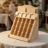 Divided Compartment Rack Sturdy and Stable Home Decor Easy to Clean