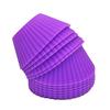 10Pcs Round Silicone Cake Muffin Cupcake Mold Maker Reusable Pastry Baking Tool