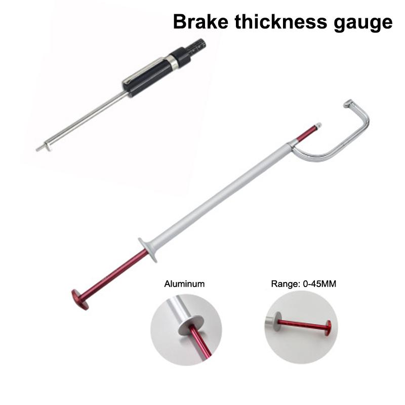

1Pcs 0-45Mm Thickness Measuring Ruler Calipers Brake Disc Measuring Tool For Motorcycles Cars Brake Disc Wear Test Detection 1pcs