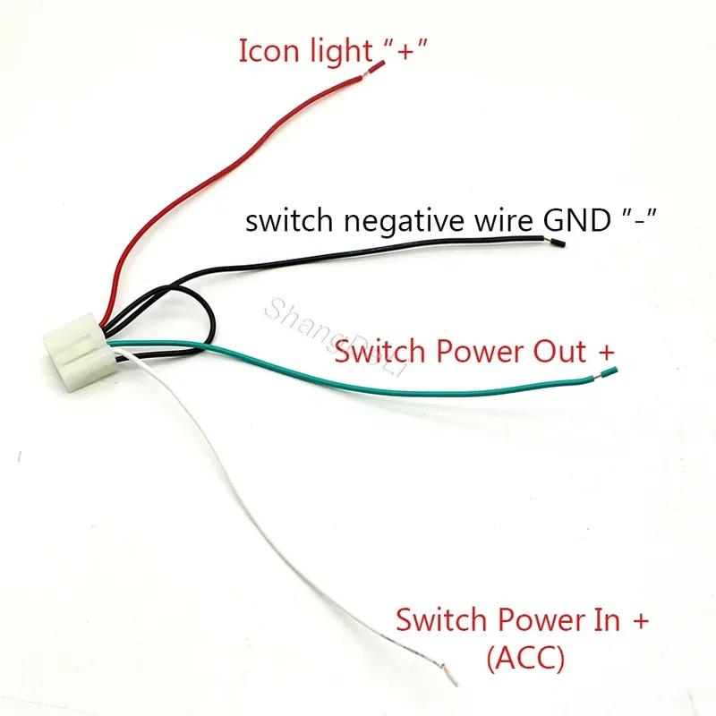 1PC Car LED Parking Radar Seat Steering wheel Mirror Heating Diff Lock Switch Button For Suzuki SX4 Swift Grand Vitara 2006-2012