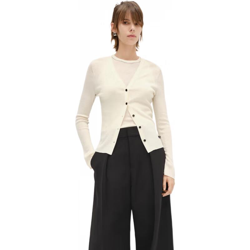 

MO&Co. Комплект вязаного кардигана и жилета серии C+ S 160