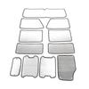 For INEOS Grenadier 2020-2026 Car Styling Silver Car forward Windshield Sunshade Car Solar Protection pad Car Accessories