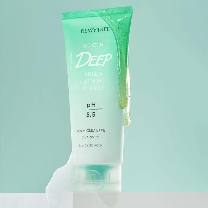AC Control Deep Green Calming Trouble Foam Cleanser 150ml