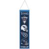 Bannière - WINCRAFT - NFL Teams EVOLUTION - 80x20cm - 70% Laine - Tennessee Titans