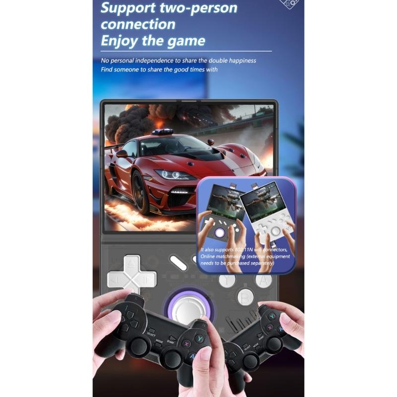 Gaming Experience Handheld Device Lightweight ABS Design Builtin High Capacity Rechargeable Battery For Camping Commute