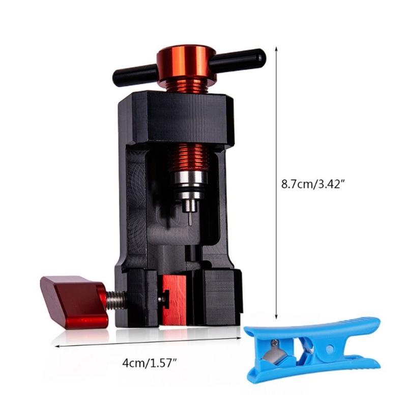 Bicycles Hydraulic Disc Brake Hose Line Cutter Tool Bicycles Hydraulic Hose Fitting Insert Needle Driver Insertion Tool