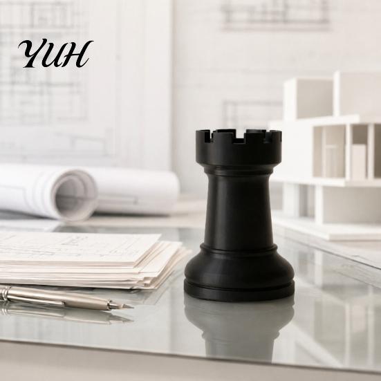 Office Desk Storage Chess Pen Holder, Makeup Brush Organizer, Minimalist Decor, Multifunctional Organizer for Holder Pens Brushes Dried Flowers,