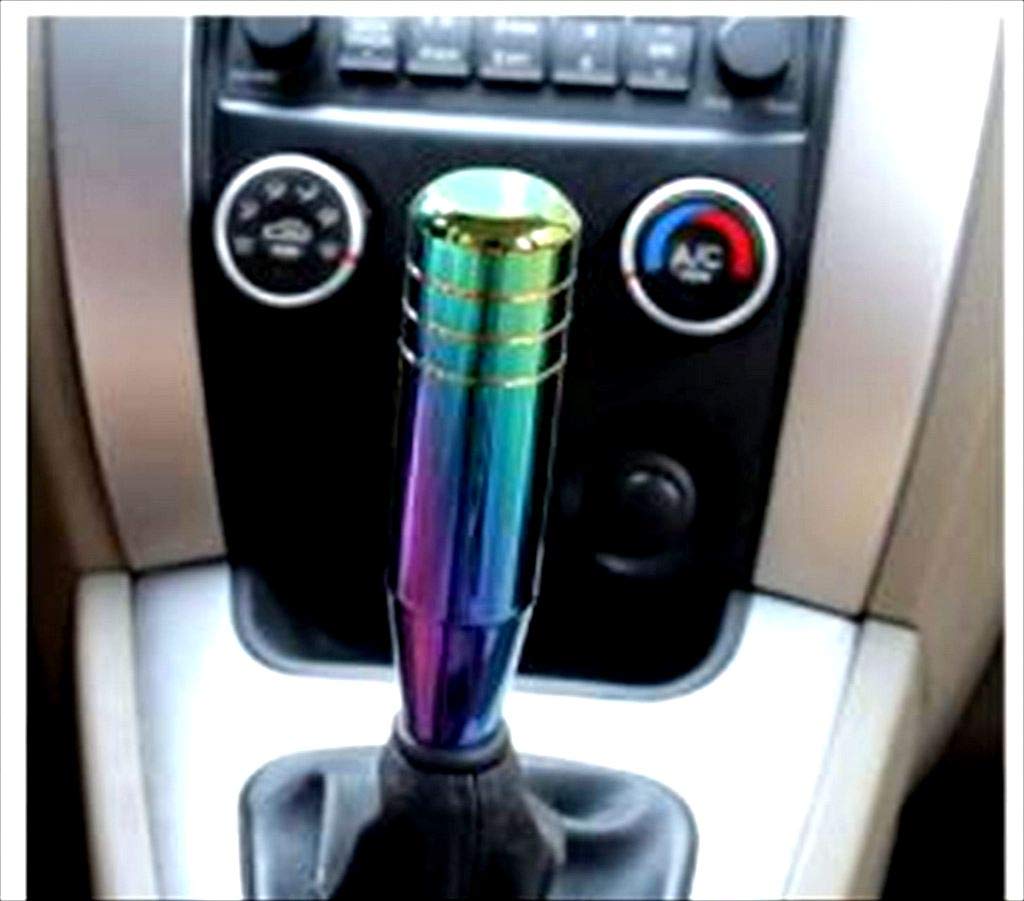 Moonwood Shift Lever Mt At Titanium Color 5.1 Inches (13 Cm) Aluminum Universal Shift