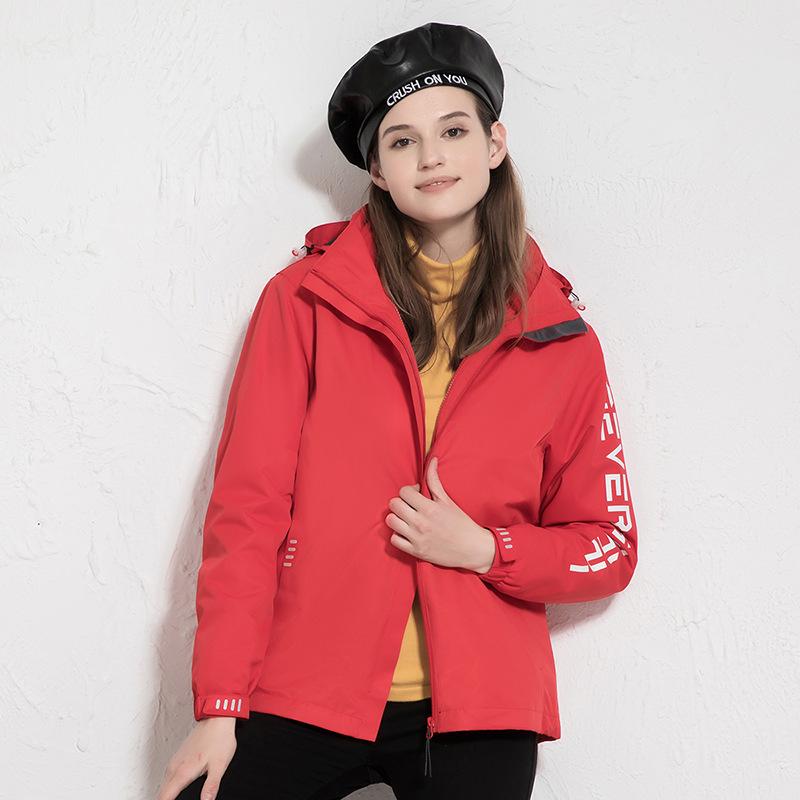 

Мужские модные куртки три в одном, женские отстегивающиеся двухкомпонентные ветрозащитные куртки 4XL