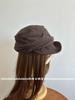 Lyocell material, Yamamoto style solid color stacked beret, literary and versatile face-showing small casual painter hat