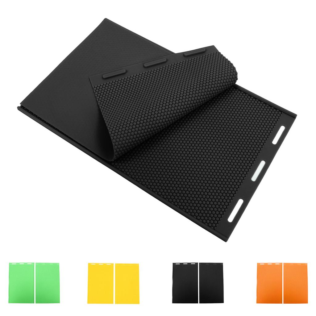 2PCS Beeswax Press Sheets 5.4mm Silicone Flexible Beeswax Foundation Sheet Beekeeper Equipment for Beekeeping Honeycomb Making