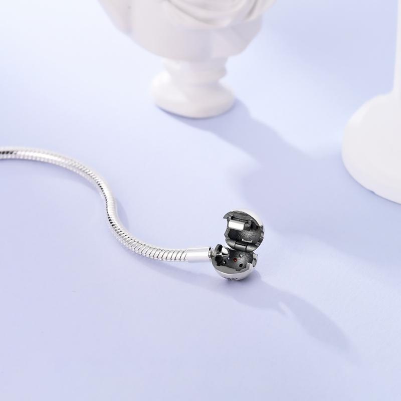 925 Silver Pumpkin Cart Tree of Life Heart Shaped Magic Eye Bracelets Fit DIY Charms Birthday Jewelry Gifts