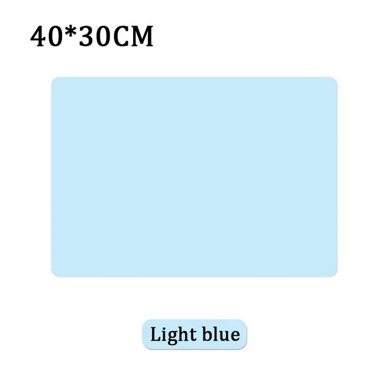 Silicone Pad Waterproof Placemat Table Mat Heat Insulation Countertop Protector Pad Anti-Skidding Washable Resin Pad For Kitchen