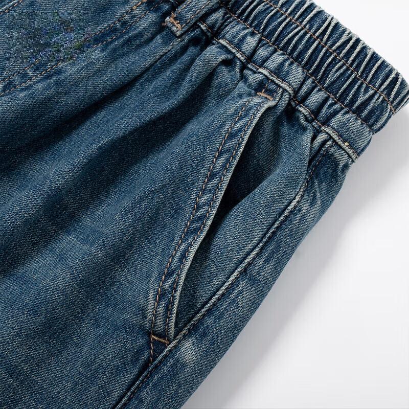 Lee Kids Loose Elastic Waist Retro Denim Long Pants