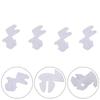 4PCS Fixed Clip Accessories Car Door For Hole 5-7 Mm