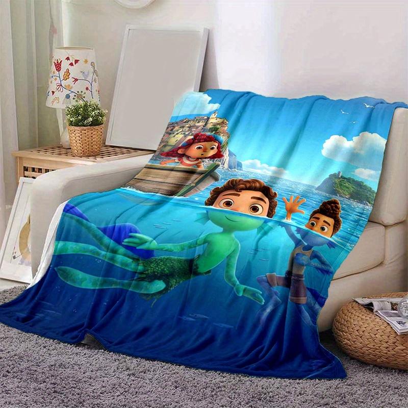 

1pc, Mermaid Tail Blanket Soft & Cozy Throw for Friends Perfect Gift for Home Decor, Couch Cover, Travel, Camping, Beach 80x120cm
