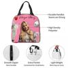 Freya Skye Singer Tour 2026 Thermal Insulated Lunch Bag for Travel Portable Food Container Bags Cooler Thermal Lunch Boxes