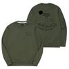OKSTAR Spaceship Whale Double-Sided Sweatshirt (Type C)