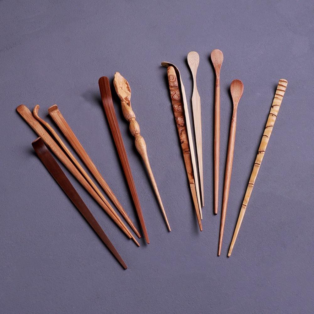 Bamboo Matcha Scoop 18cm Leaf Tea Scoops New Tea Sticks Chashaku  Kitchen Tool