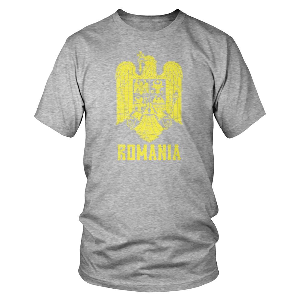 RoUnisexia Eagle Coat Of Arms Tshirt RoUnisexian Flag Graphic T Shirt For Unisex Clothing Fashion Streetwear Unisexs Quick Dry Tshirt Tee
