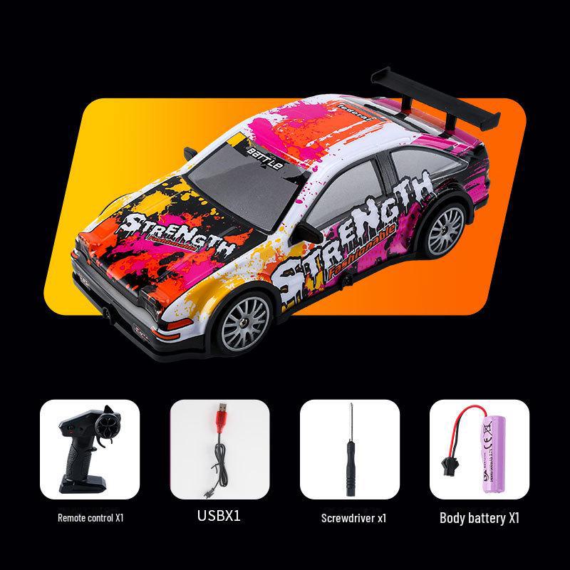 AE86 1:24 High-Speed Drift RC Car - Four-Wheel Drive Model Toy for Kids