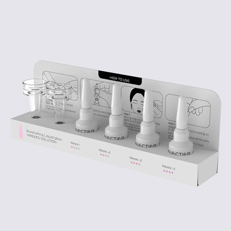 INJECTIER [Tone-up Whitening Ampoule] Injector Illuminating Liquid Glow (2g x 4ea) ILLUMINATING LIQUID GLOW