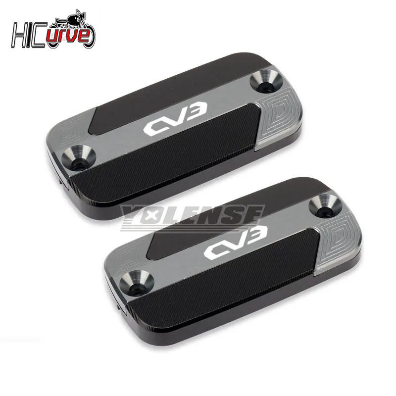 Motorcycle CNC Front Brake Reservoir Fluid Tank Oil Cup Cover For KYMCO CV3 CV 3 2019- 2023 2022 2021 2020 2019
