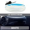 LED Daytime Running Light Scan Starting Car Hood Atmosphere Light Strip 180CM Waterproof Auto Exterior Decorative Ambient Lamp